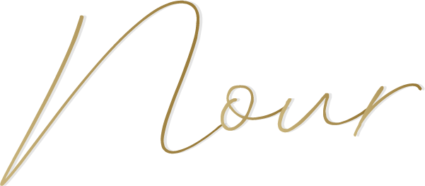 Nour logo transparent zlatni